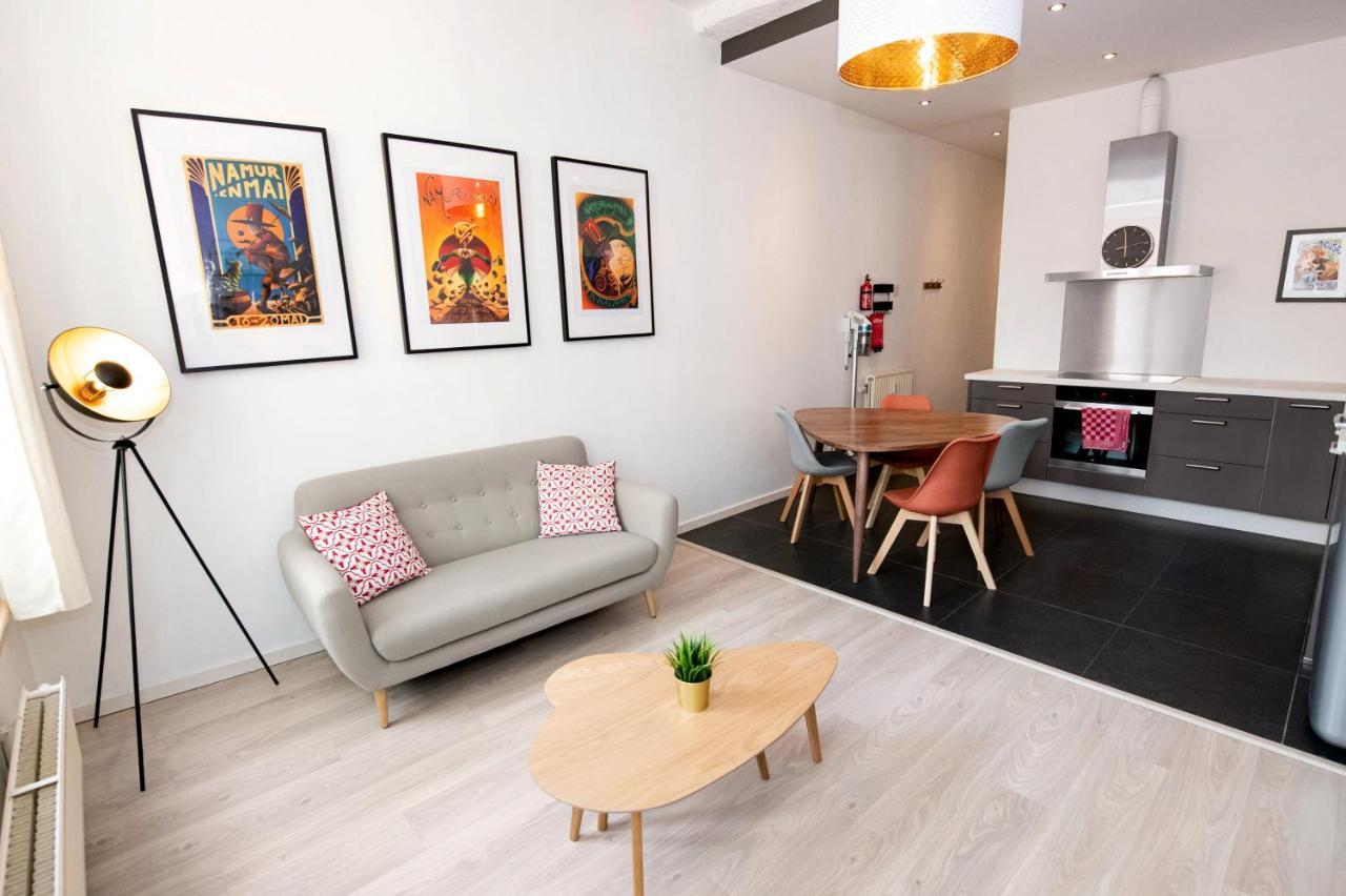 Les Cerisiers - Appart De Standing A Namur Centre Luaran gambar